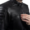 DRACULA NEGRU MOTOCICLETĂ JACHETĂ DIN PIELE
