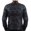 DRACULA NEGRU MOTOCICLETĂ JACHETĂ DIN PIELE