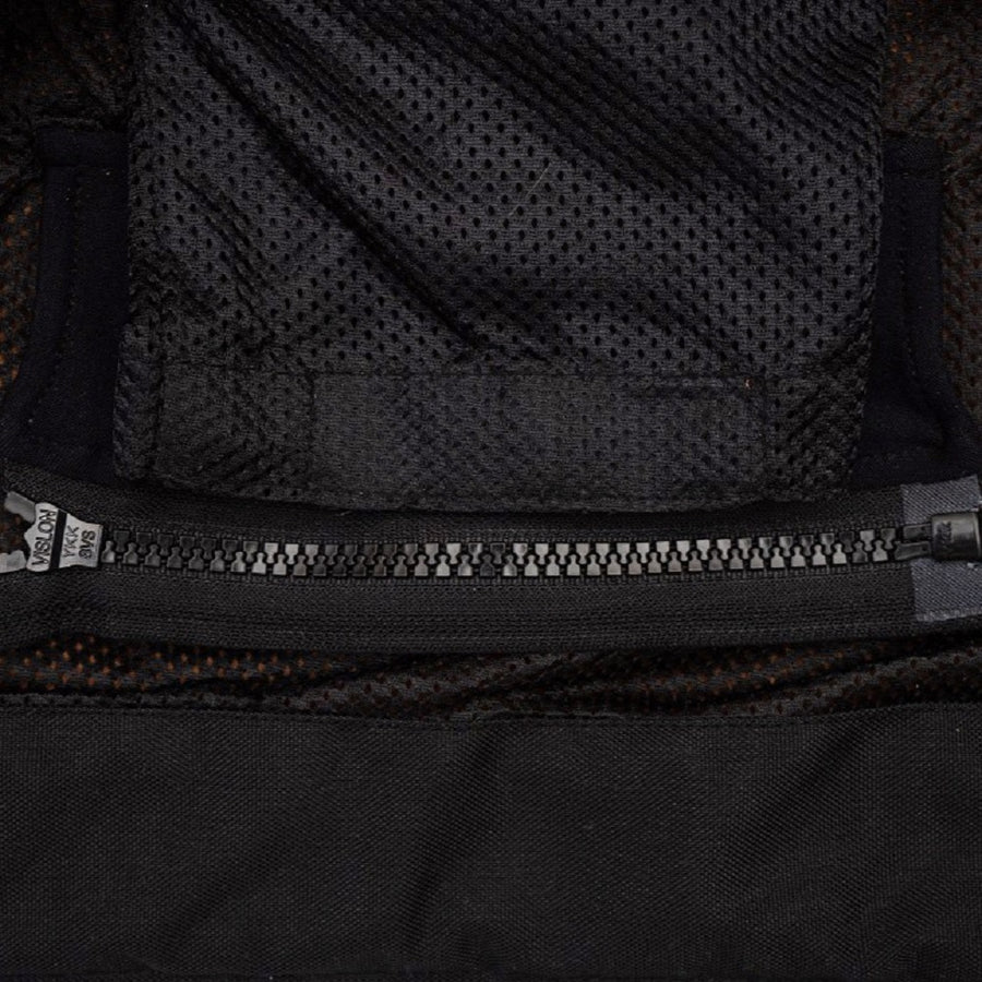 GEACĂ DE PIELE NEAGRĂ SUZUKI PLATINUM, DE CURSE