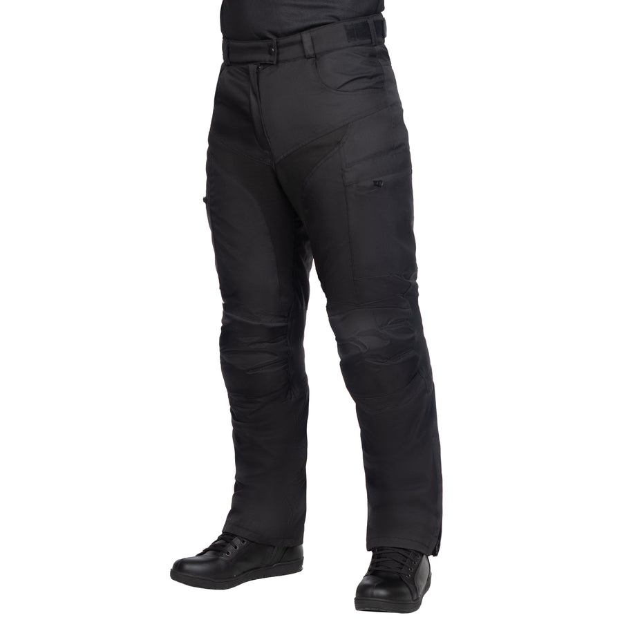 PANTALONI MOTO TEXTILI NEGRI TOLEDO