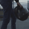 BLUGI MOTO CLASICI PROTECTORI CITY RIDER PENTRU BĂRBAȚI, protecție completă: protecții CE detașabile la șolduri și genunchi cinci buzunare, găici pentru curea, fermoar YKK