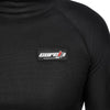 STRAT DE BAZĂ SECOND SKIN, material din plasă de poliester respirabil, durabil și elastic; amestec cu spandex, pentru maximum de mișcare și confort