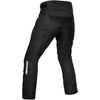 PANTALONI MOTO TEXTILI NEGRI STORM, shell exterior: material poliester 600D foarte durabil și rezistent la abraziune și nailon Cordura 1000D, protecții CE detașabile la genunchi