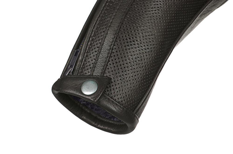 VANGUARD LUXE GEACĂ MOTO DE PIELE MARO CAFENIU, protecții certificate CE pentru coate și umeri, zona rinichilor vătuită, piele naturală de vită de 1,3 mm grosime, moale dar rezistentă, cu cusături ranforsate
