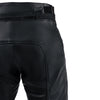 PANTALONI MOTO DE PIELE DE CURSE NEGRI CORELLI, armură genunchi certificată CE, slidere genunchi detașabile, curele ajustabile cu arici pentru talie