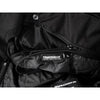 PANTALONI MOTO TEXTILI NEGRI STORM, shell exterior: material poliester 600D foarte durabil și rezistent la abraziune și nailon Cordura 1000D, protecții CE detașabile la genunchi