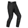 PANTALONI MOTO TEXTILI NEGRI STORM, shell exterior: material poliester 600D foarte durabil și rezistent la abraziune și nailon Cordura 1000D, protecții CE detașabile la genunchi